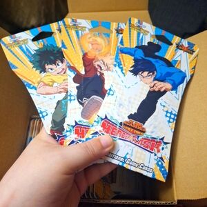 3 Packs My Hero Academia Heros Clash Card Game Sealed CCG Booster Packs 1st Ed.